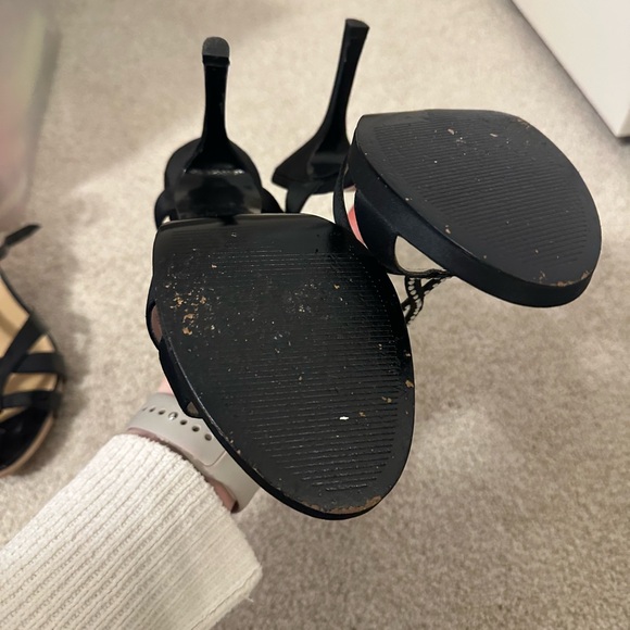 Michael Shannon Black Strappy Heels - Picture 4 of 13